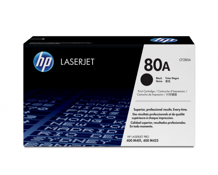 TONER HP 80A NEGRO 2700PAG