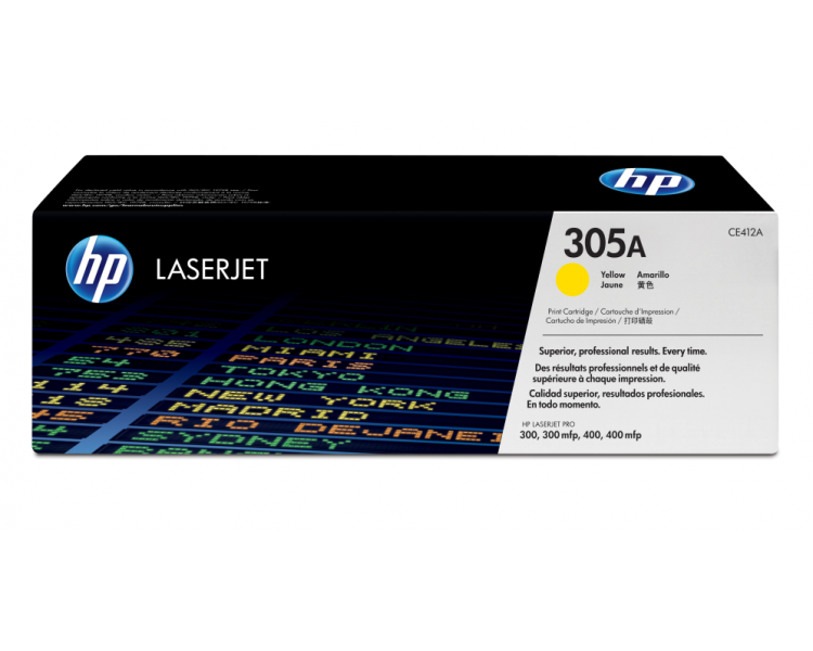 TONER HP 305A AMARILLO