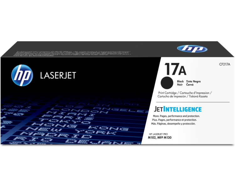 TONER HP 17A NEGRO