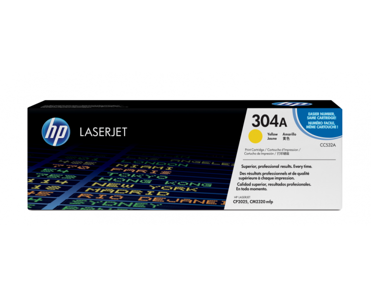 TONER HP 304A AMARILLO 2800PAG