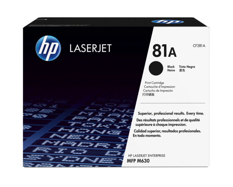 TONER HP 81A NEGRO