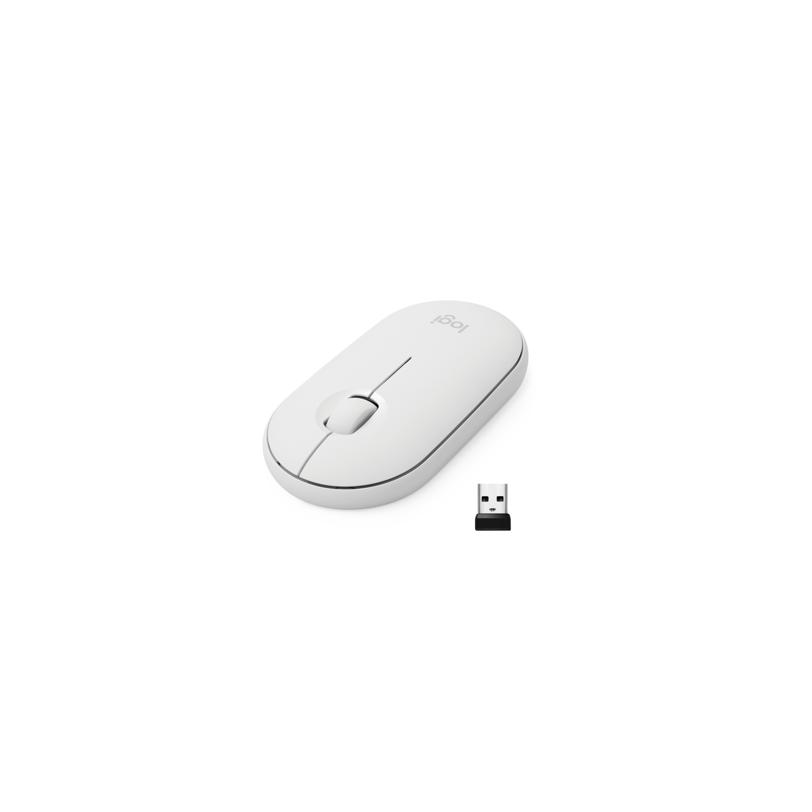 RATON LOGITECH M350 RF INALAMBRICO BLANCO