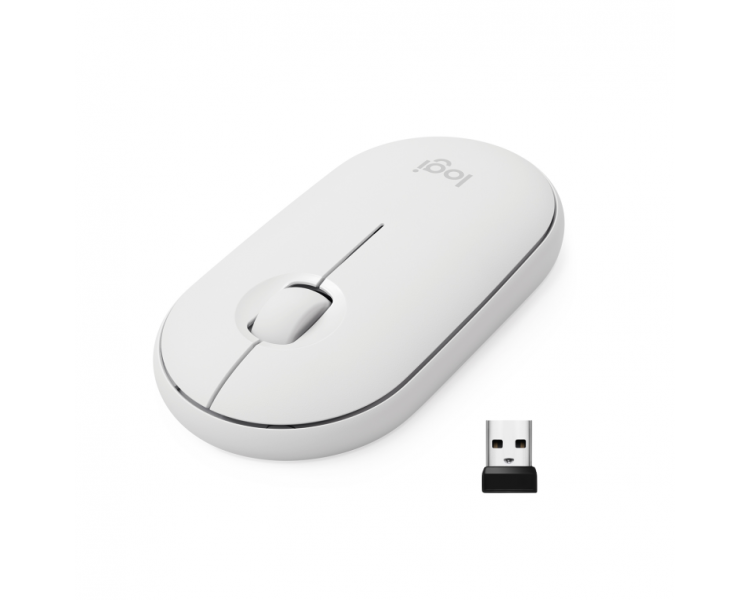 RATON LOGITECH M350 RF INALAMBRICO BLANCO