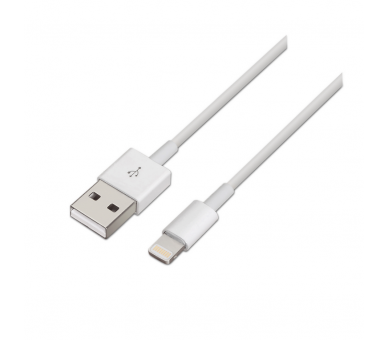 CABLE AISENS LIGHTNING A USB 20 LIGHTNING M USB A M BLANCO 20M