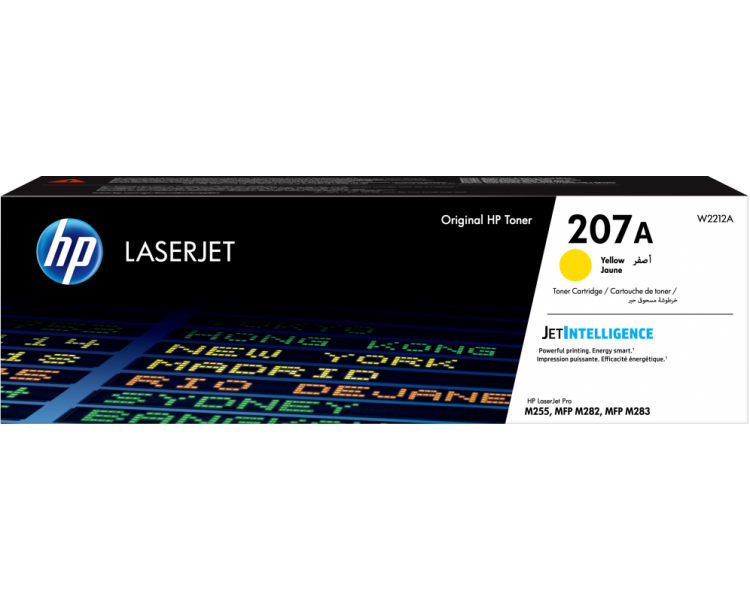 TONER HP 207A AMARILLO