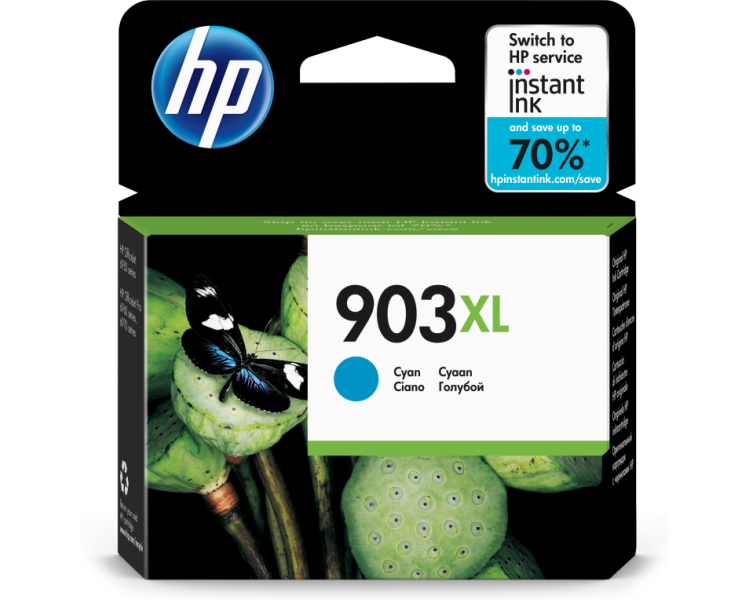 TINTA HP 903XL CIAN