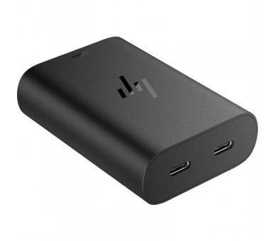 ph2Cargador para portatil de HP con USB C GaN de 65 W h2Nuestro cargador de portatil de 65 W es cosa seria Funciona bien con la