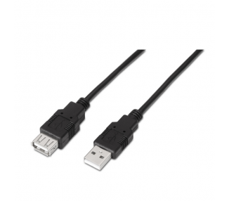 CABLE AISENS USB 20 TIPO A M A H NEGRO 30M
