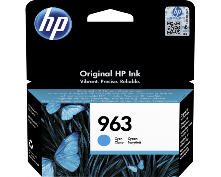 TINTA HP 963 CIAN