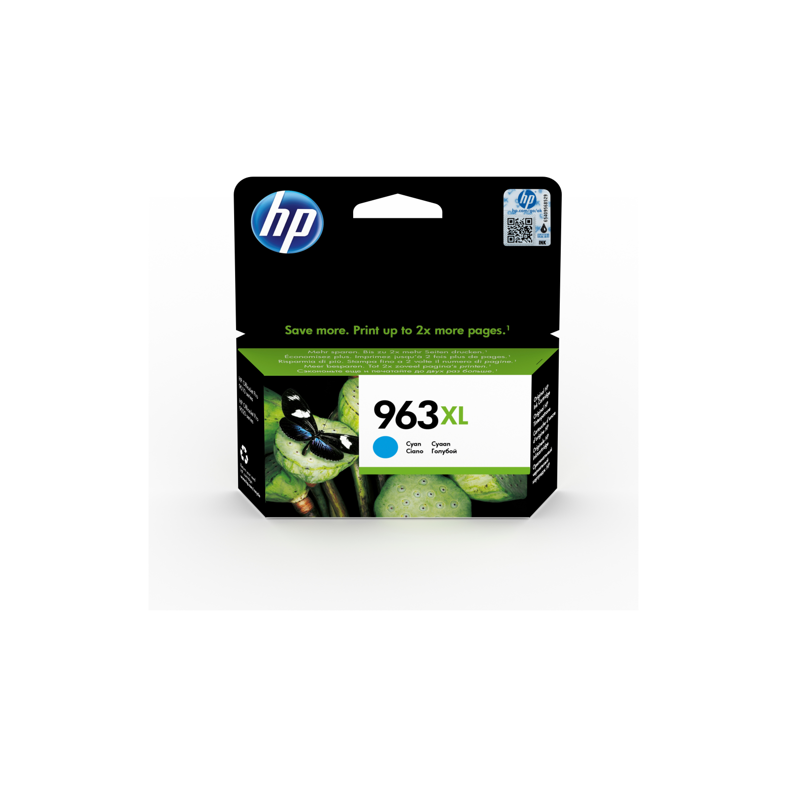 TINTA HP 963XL CIAN