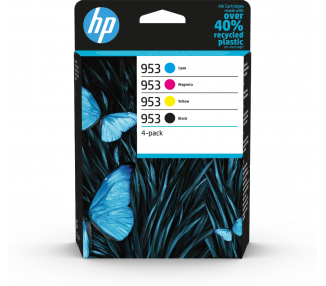 TINTA HP 953 PACK AHORRO NEGRO CIAN MAGENTA AMARILLO