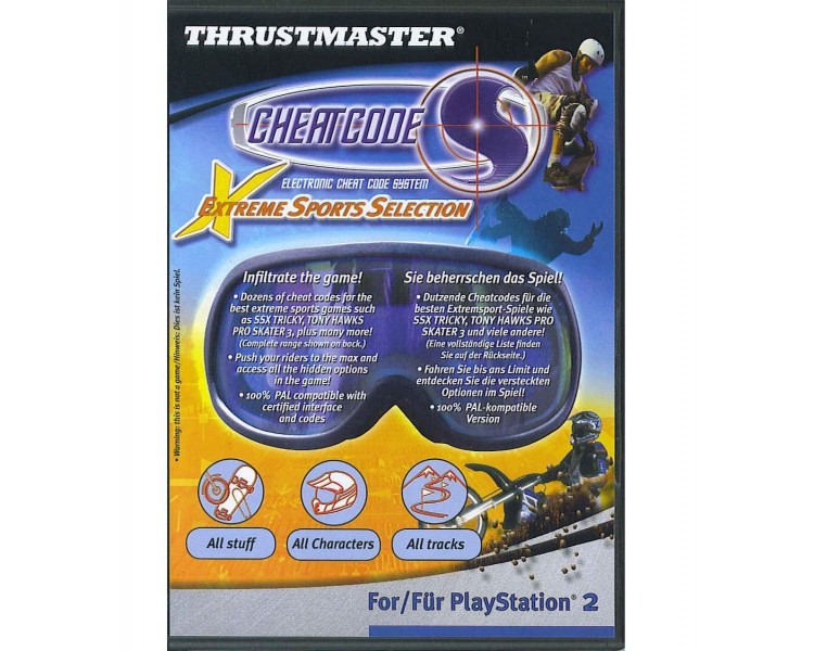 Cheats Code Extreme Sports Ps2