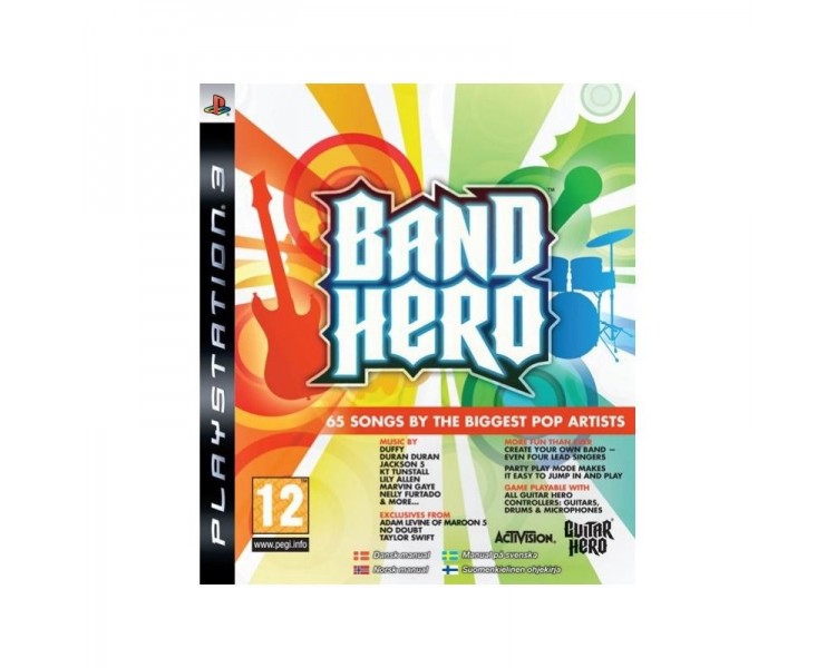 Band Hero Sas Ps3