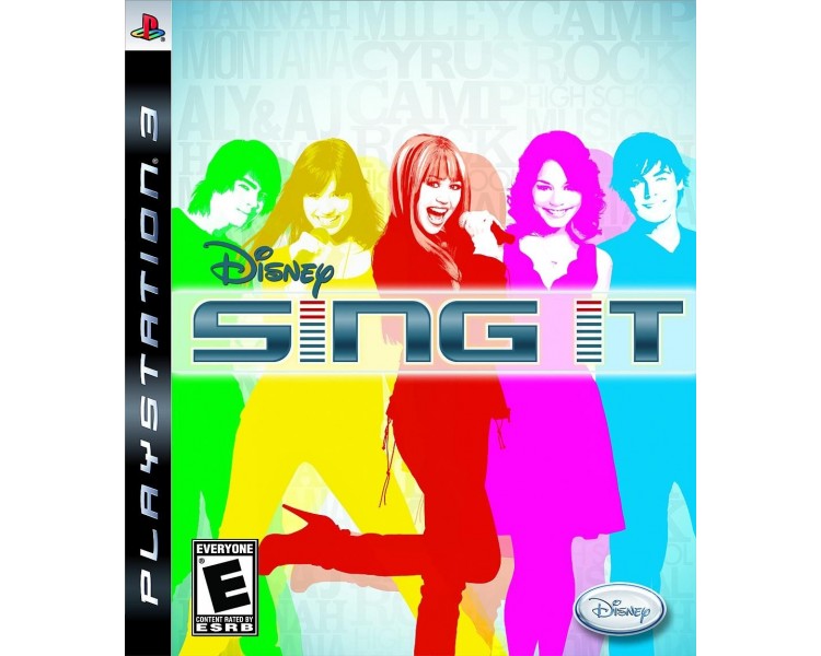 Disney Sing Ps3 Version Importación