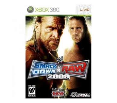 Wwe Smackdown Vs Raw2009 X360 Version Importación