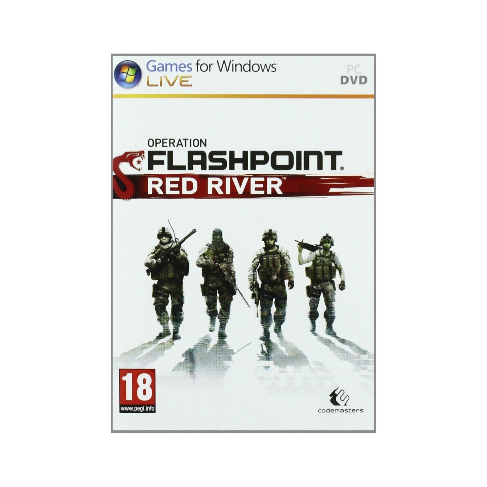 Operat Flashpoint:Red Rive Pc Version Importación