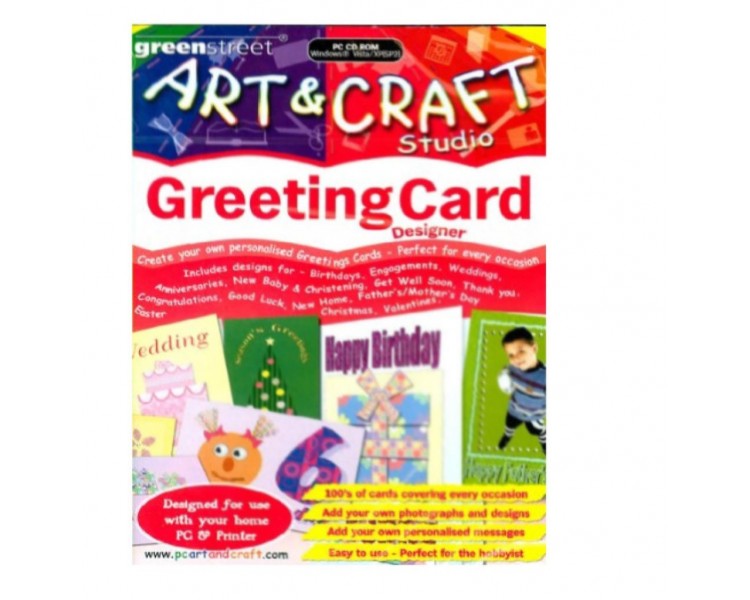 Arts & Crafts Greetings Car Pc Version Importación