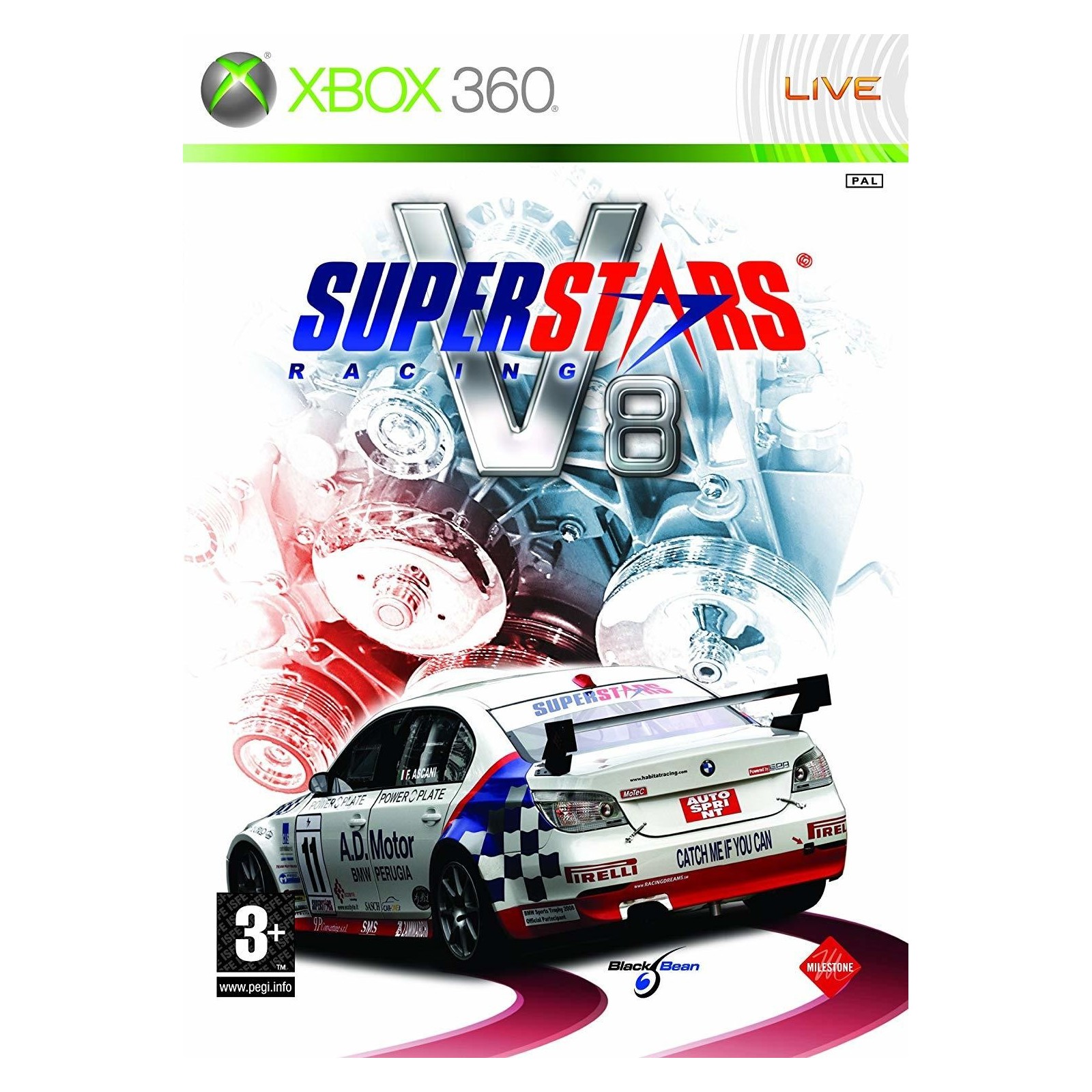 Superstars Racing V8 X360 Version Importación