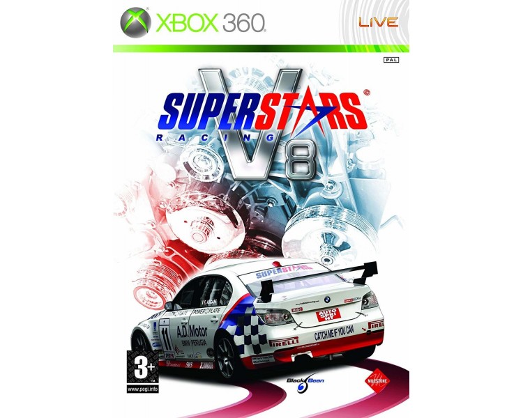 Superstars Racing V8 X360 Version Importación