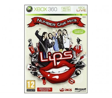 Lips Number One Hits X360  Version Portugal