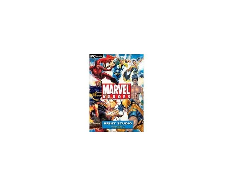 Marvel Heroes Print Studio Vol 2 Pc Version Importación