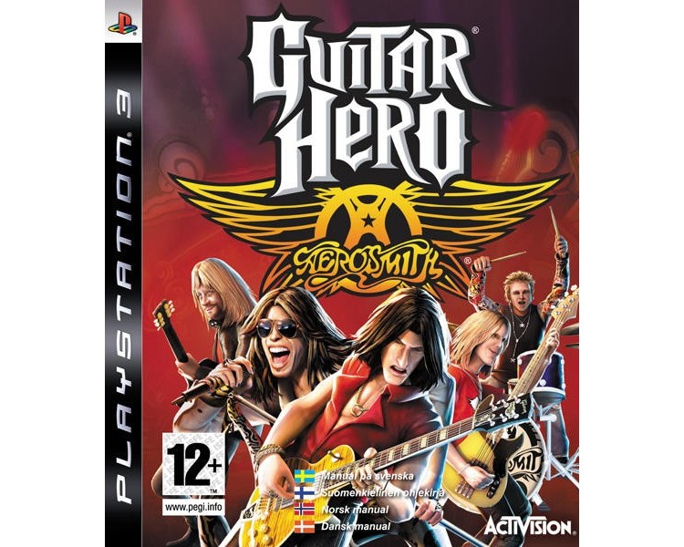 Guitar Hero Aerosmith Ps3 Version Importación