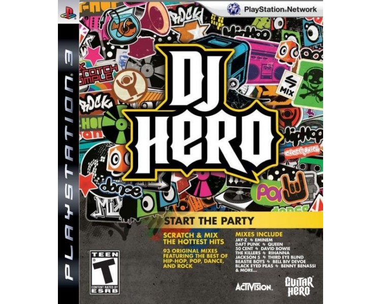 Dj Hero Ps3 Version Importación