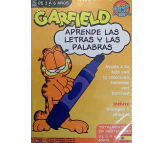 Garfield Aprende Las Letras Y Las Palabras Pc