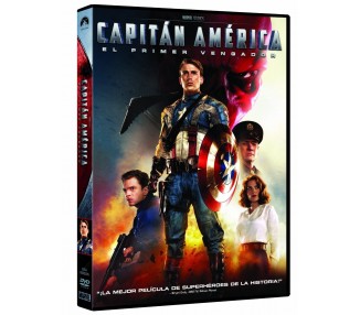 Capitán América El Primer Vengado Disney     Dvd Vta