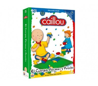 Pack Caillou: Cuerpo, Formas Y Puzzles Pc