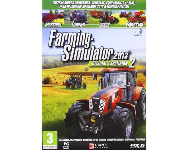 Farming Simulator Official Expansion 2 Pc