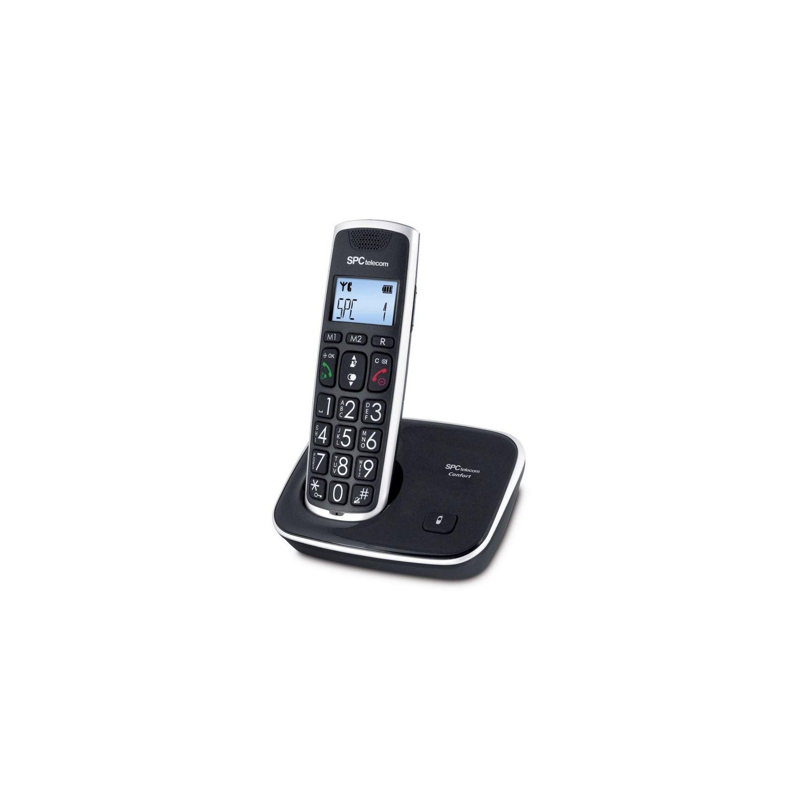 Teléfono Fijo Inalámbrico Spc Telecom 7608/ Negro