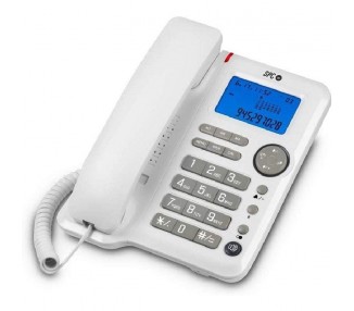 Teléfono Fijo Spc Office Id 3608/ Blanco