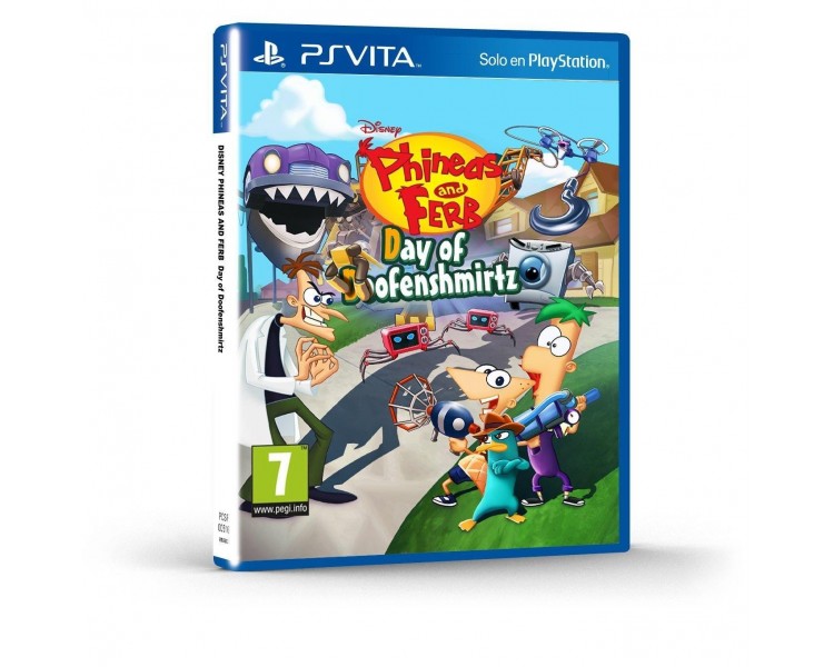 Phineas & Pherb Day Of Doofenshmirtz Ps Vita