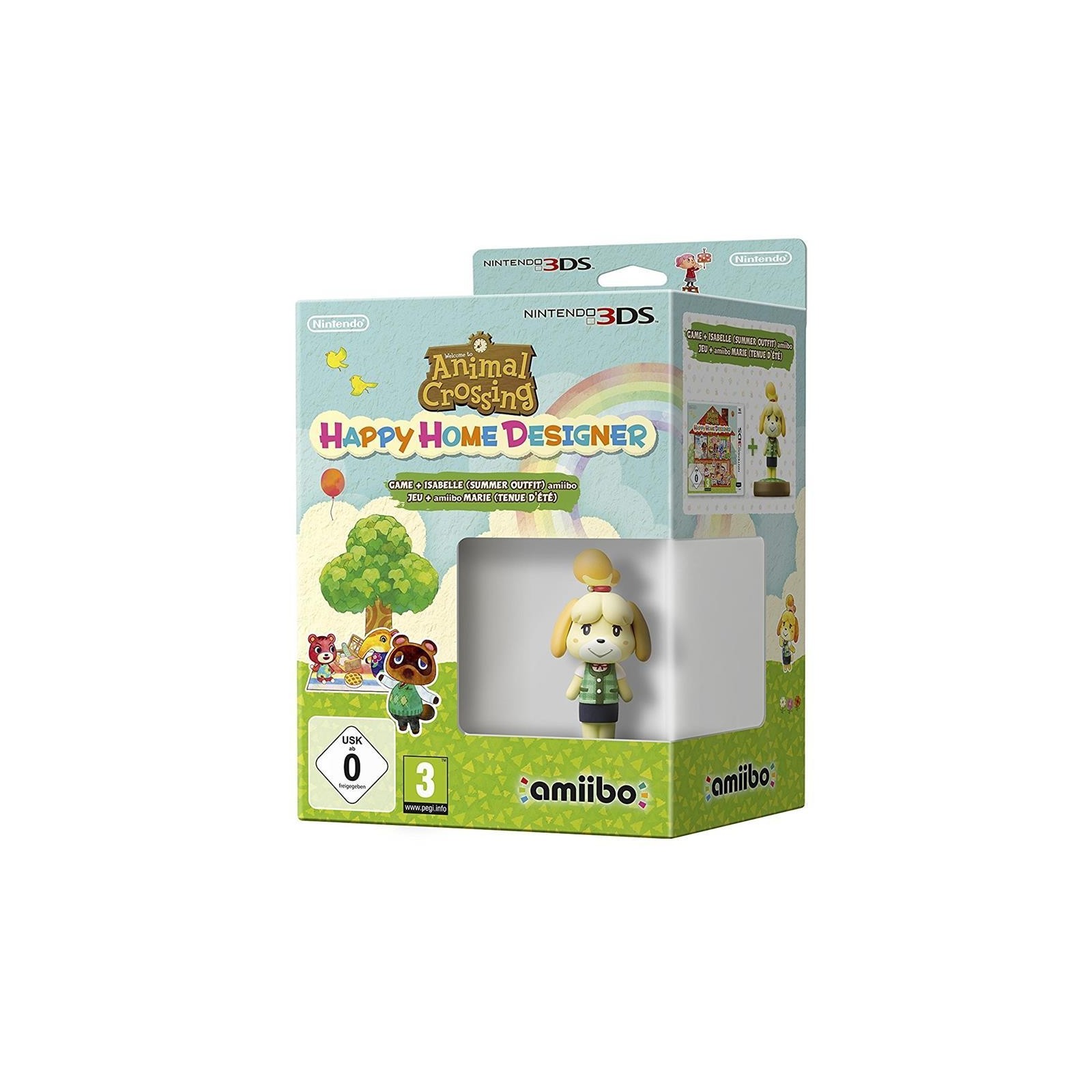 Animal Crossing: Happy Home Designer+Amiibo Canela Ed. Veran