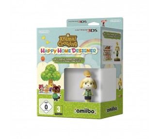 Animal Crossing: Happy Home Designer+Amiibo Canela Ed. Veran
