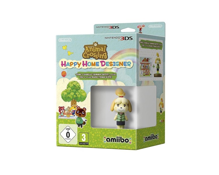 Animal Crossing: Happy Home Designer+Amiibo Canela Ed. Veran