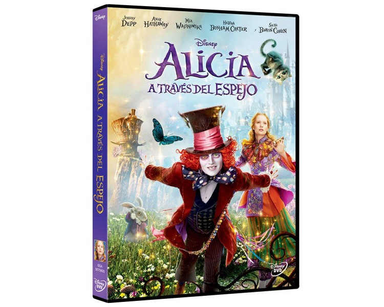 Alicia A Través Del Espej Disney     Dvd Vta