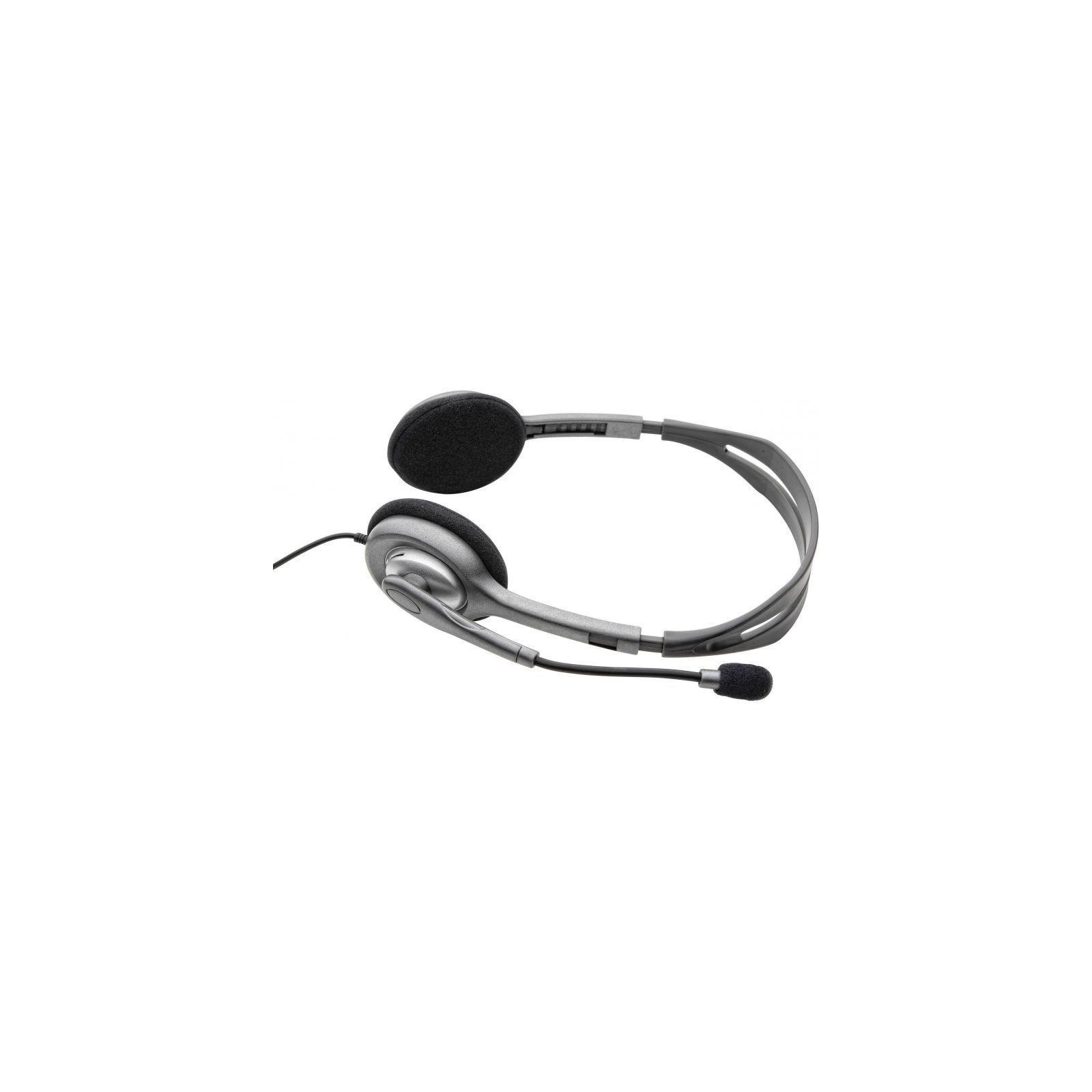 Auricular Con Micrófono Logitech H110 Plateado