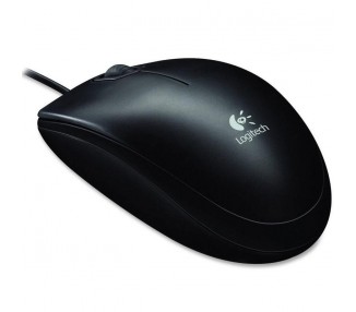 Raton Optico Logitech B100 Negro