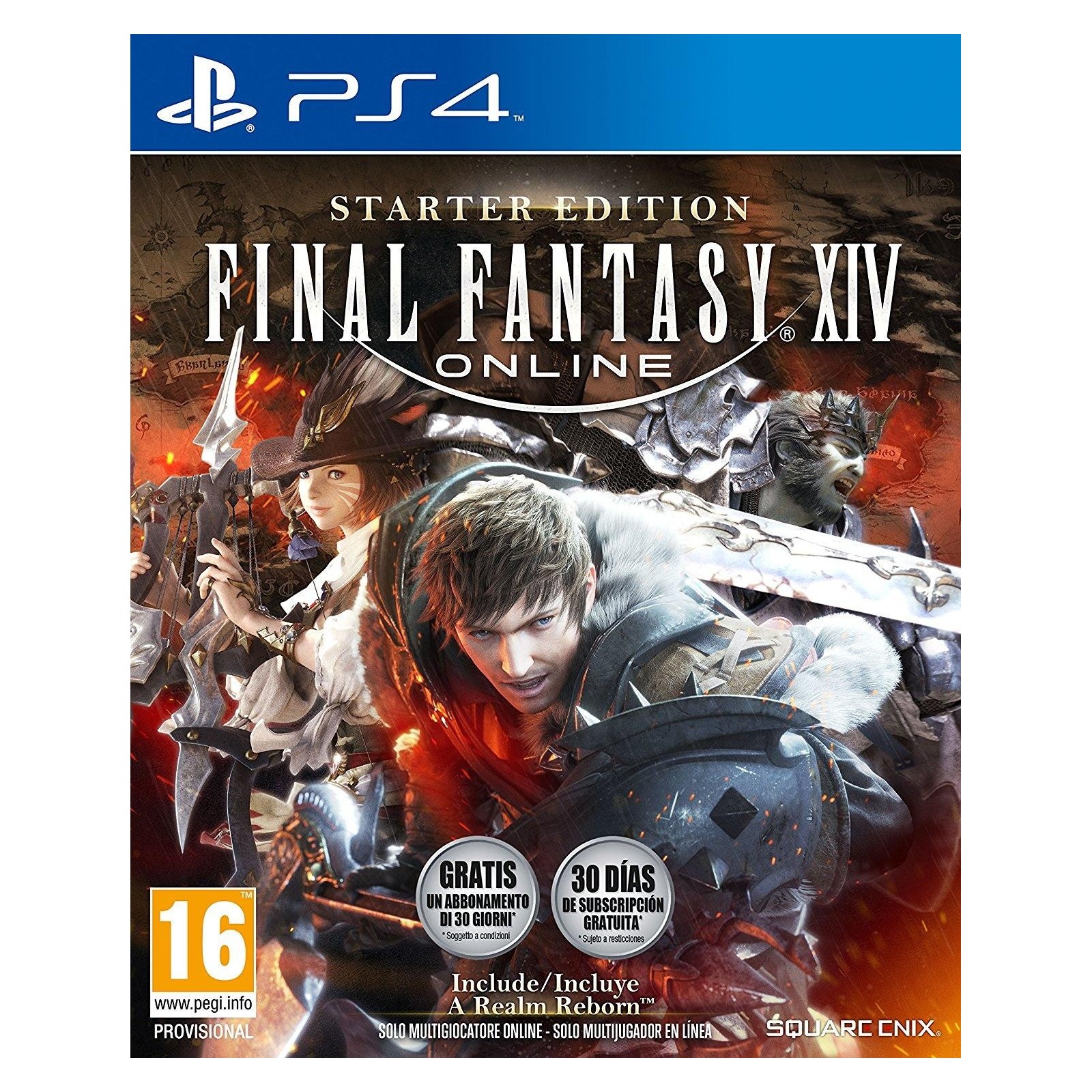 Final Fantasy XIV Starter Pack Ps4