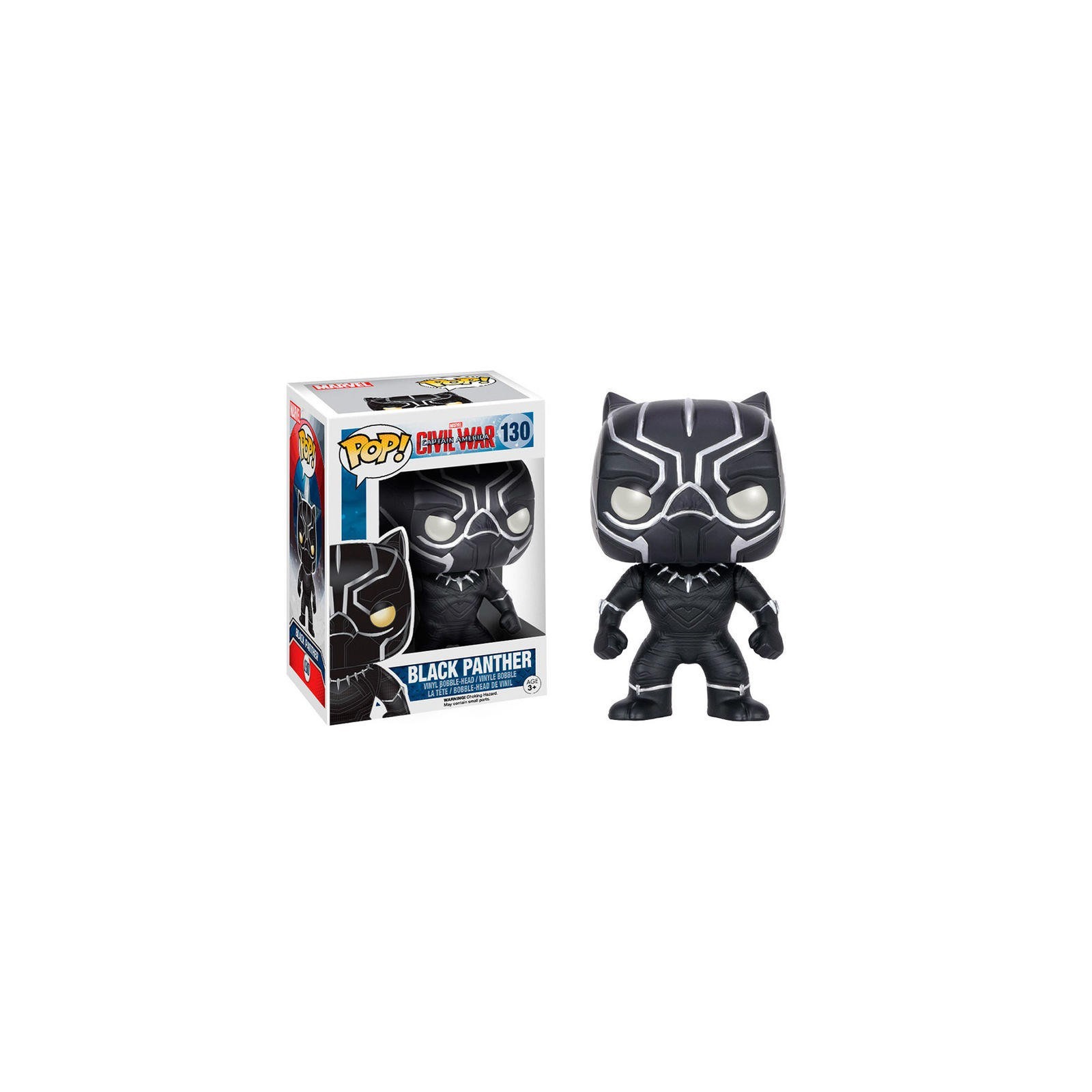 Figura Pop! Vinyl Capitan America Civil War Black Panther