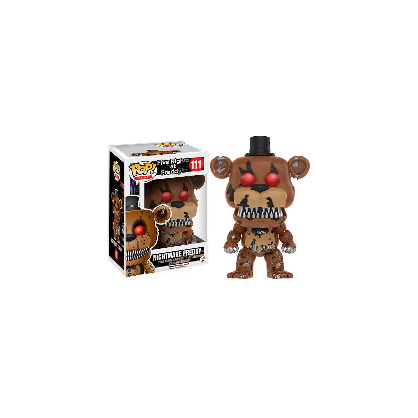 Figura Pop! Vinyl Five Nights At Freddys Nightmare Freddy