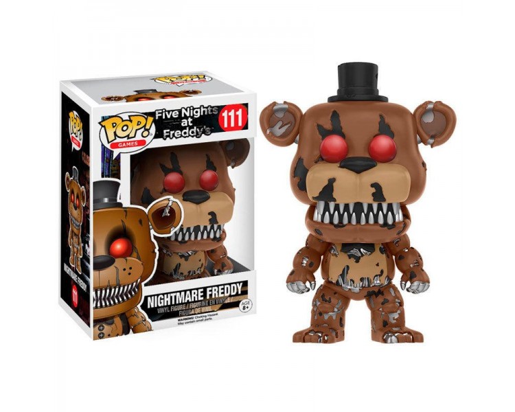 Figura Pop! Vinyl Five Nights At Freddys Nightmare Freddy