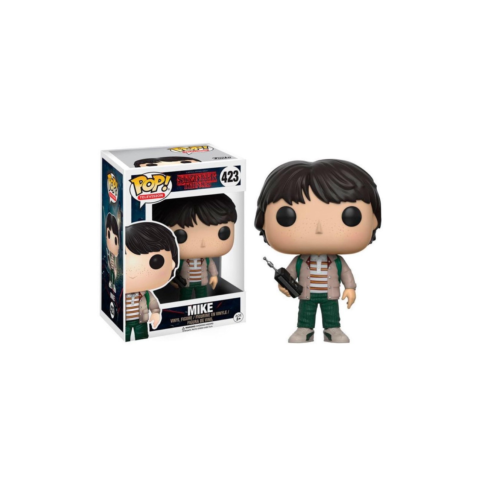 Figura Funko Pop Stranger Things Mike With Walkie Talkie