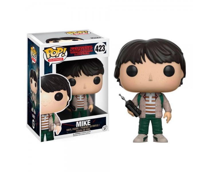 Figura Funko Pop Stranger Things Mike With Walkie Talkie