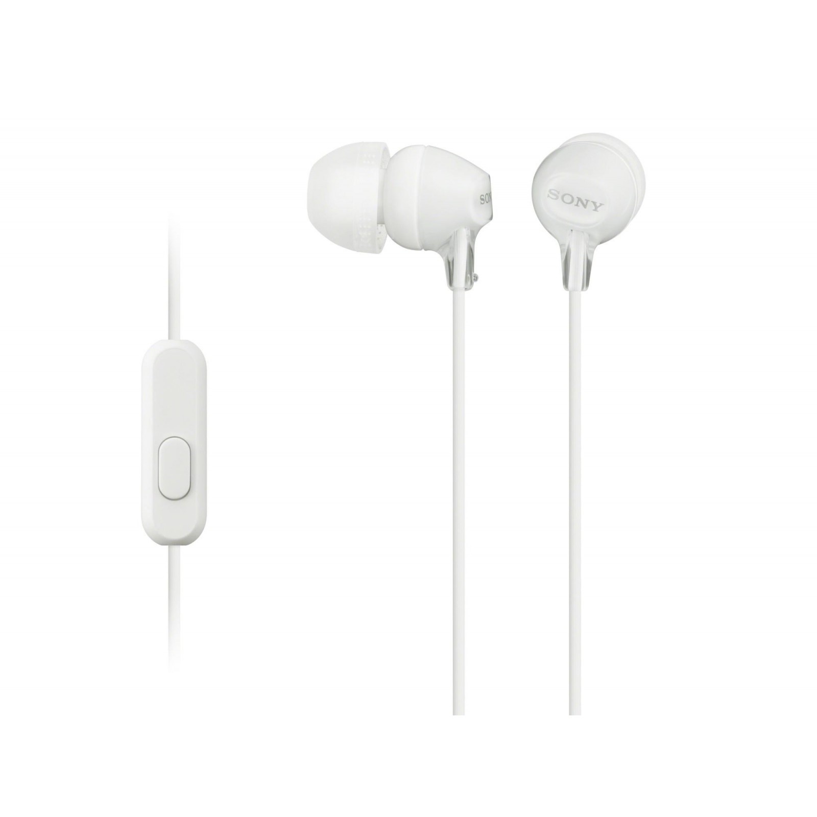 Auricular Con Micrófono Sony Mdr-Ex15Ap Blanco