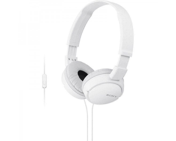 Auricular Sony Mdrzx 110Ap Blanca (Incluye Mic)