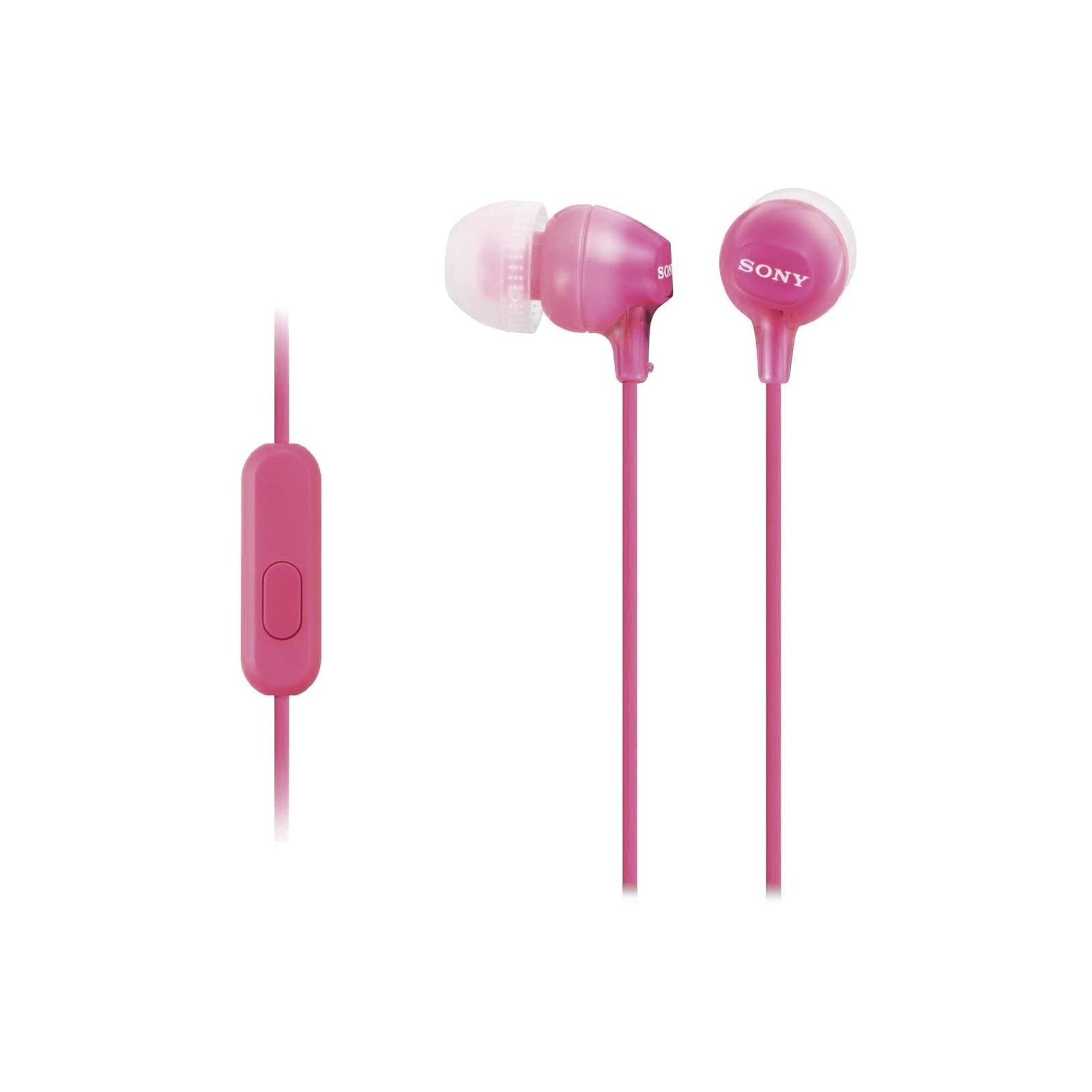 Auricular Con Micrófono Sony Mdr-Ex15Ap Rosa