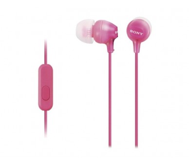 Auricular Con Micrófono Sony Mdr-Ex15Ap Rosa